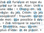 Apprendre à lire - Lecture visuelle avec Unik et Tipi - Le jeu de société page 2 sur 2