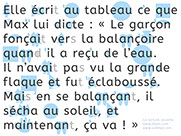 Apprendre à lire avec Unik et Tipi - Histoire à lire avec le son ç : apprendre le ç - page 5 sur 5 - Lecture syllabique et visuelle Alvea