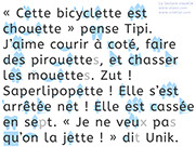 Apprendre à lire avec Unik et Tipi - Histoire à lire 16 avec le son c de ce et ci : Unik trace le cercle - Lecture syllabique et visuelle Alvea