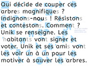 Apprendre à lire avec Unik et Tipi - Histoire à lire 23 avec le son gn : Soignons les arbres p2 - Lecture syllabique et visuelle Alvea