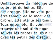 Apprendre à lire avec Unik et Tipi - Histoire à lire 21 avec le son oin/ouin : Unik lève le poing p3 - Lecture syllabique et visuelle Alvea