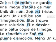 Apprendre à lire avec Unik et Tipi - Histoire à lire 19 avec le son tion : Unik fait une collection - p2 - Lecture syllabique et visuelle Alvea