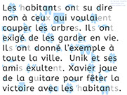 Apprendre à lire avec Unik et Tipi - Histoire à lire 24 avec le son x qui fait "gs : Donnons l'exemple - Lecture syllabique et visuelle Alvea